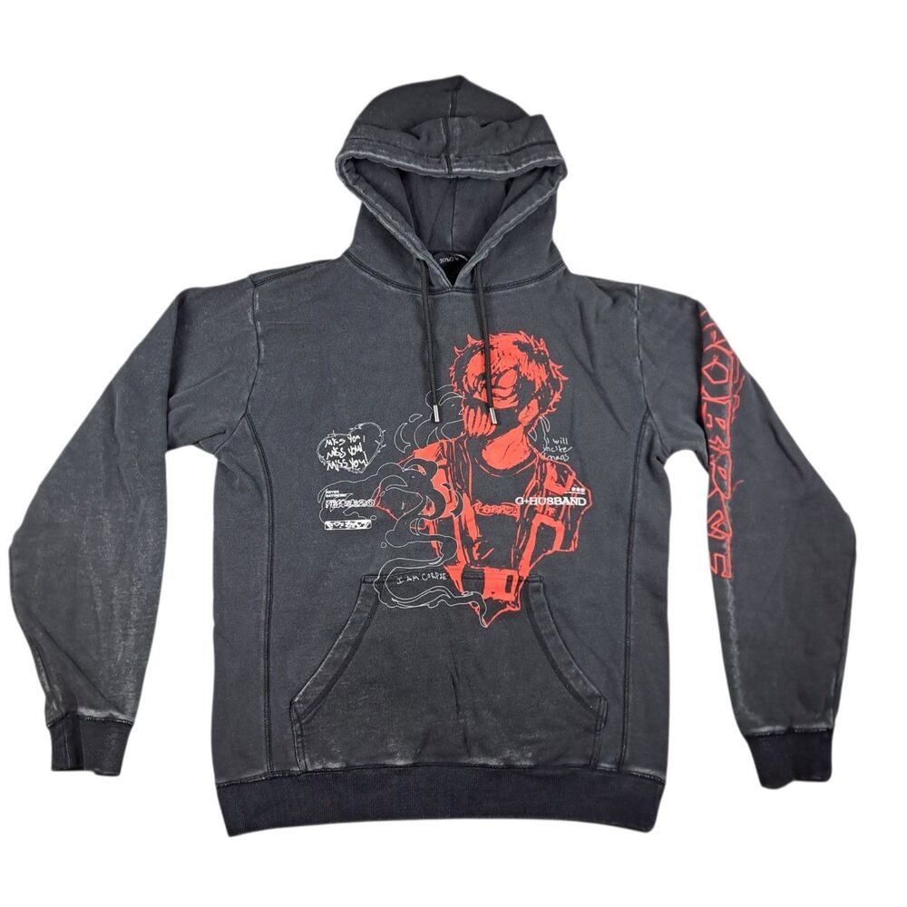 Corpse I am Corpse Hoodie Jacket Mens Small c+husband 2.0 y2k Streetstyle